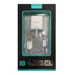 Home Charging Adapter With Micro USB Cable|USAMS